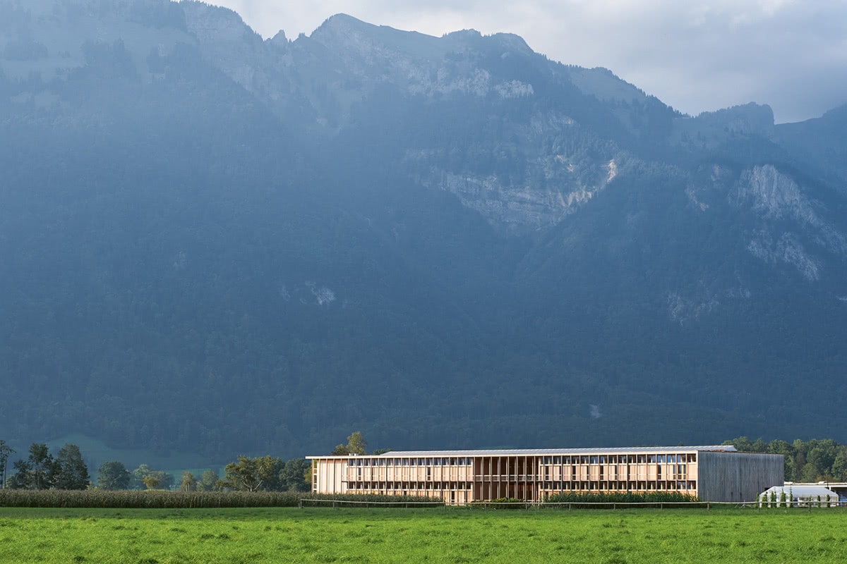 Übersichtsbild zu «Landwirtschaftliches Zentrum, Salez»